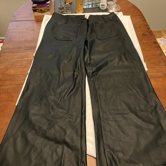 Maeve Junie Leather Pants - Picture 5 of 11